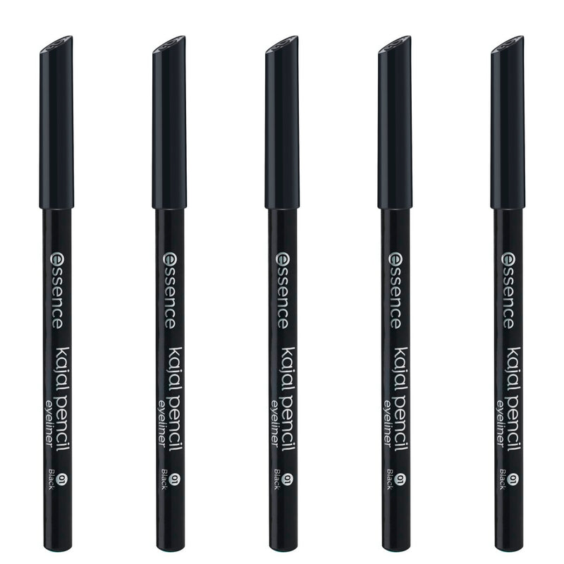 Essence Kajal Pencil | 5 Pack Essence Cosmetics Black 01  