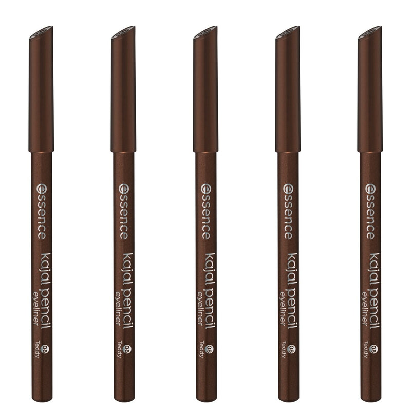 Essence Kajal Pencil | 5 Pack Essence Cosmetics Teddy 08  