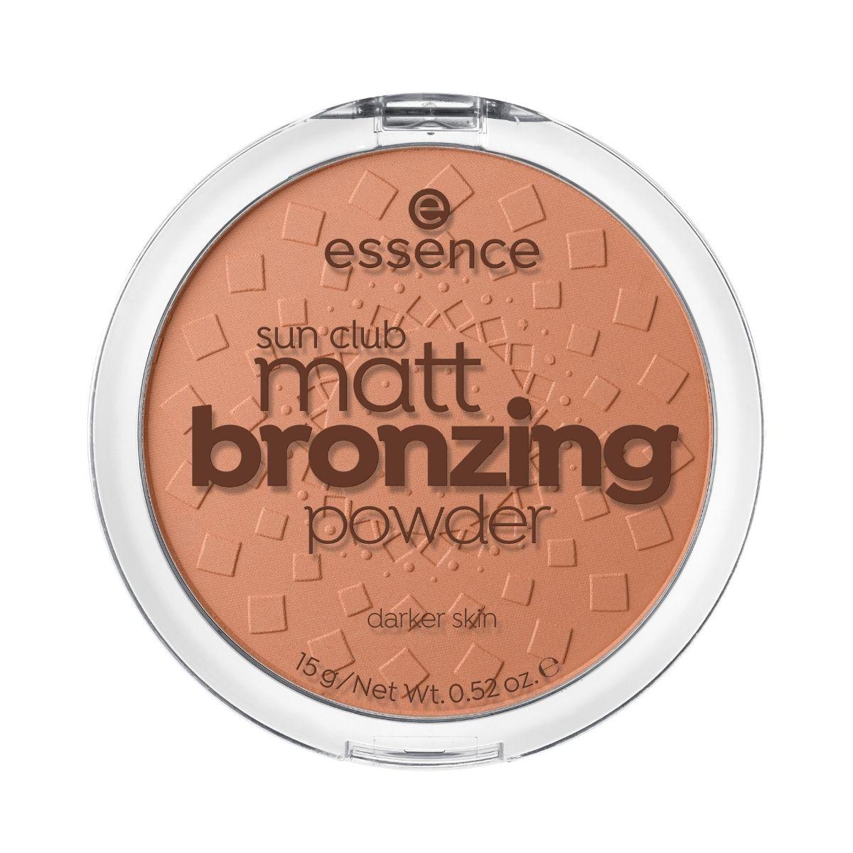 essence Sun Club Large Bronzing Powder | 2 shades essence Cosmetics Sunny 02  