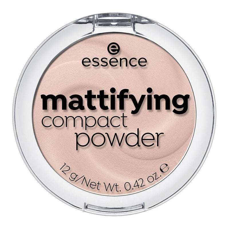 Essence Mattifying Compact Powder | 6 Shades Essence Cosmetics 10 Light Beige Compact  