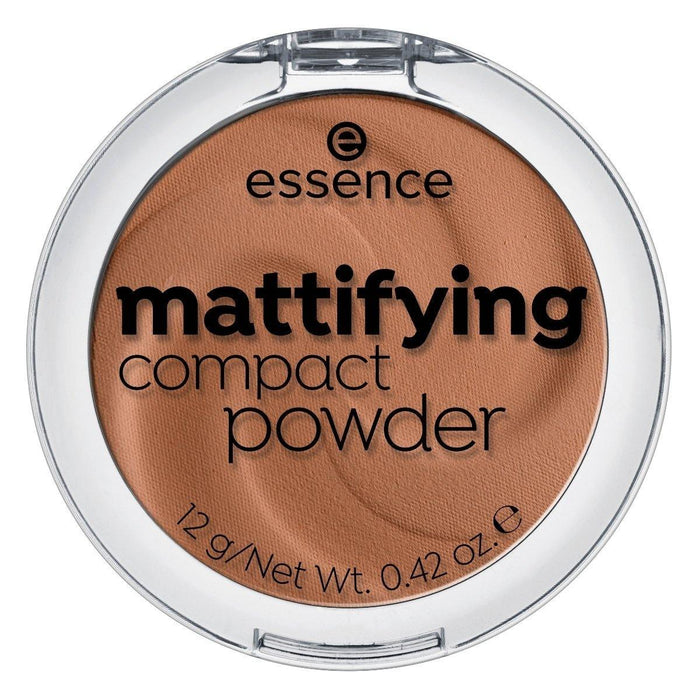 essence Mattifying Compact Powder | 6 Shades essence Cosmetics 50 True Caramel Compact  