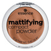 Essence Mattifying Compact Powder | 6 Shades Essence Cosmetics 50 True Caramel Compact  