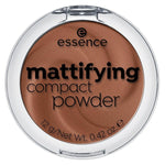 essence Mattifying Compact Powder | 6 Shades Essence Cosmetics 60 True Mahoganie Compact  