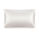 The Silk Lady 100% Pure Mulberry Silk Pillowcase The Silk Lady Ivory White King 