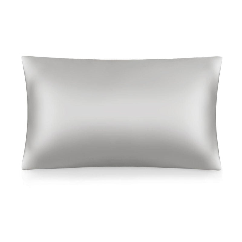 The Silk Lady 100% Pure Mulberry Silk Pillowcase The Silk Lady Dove Grey King 