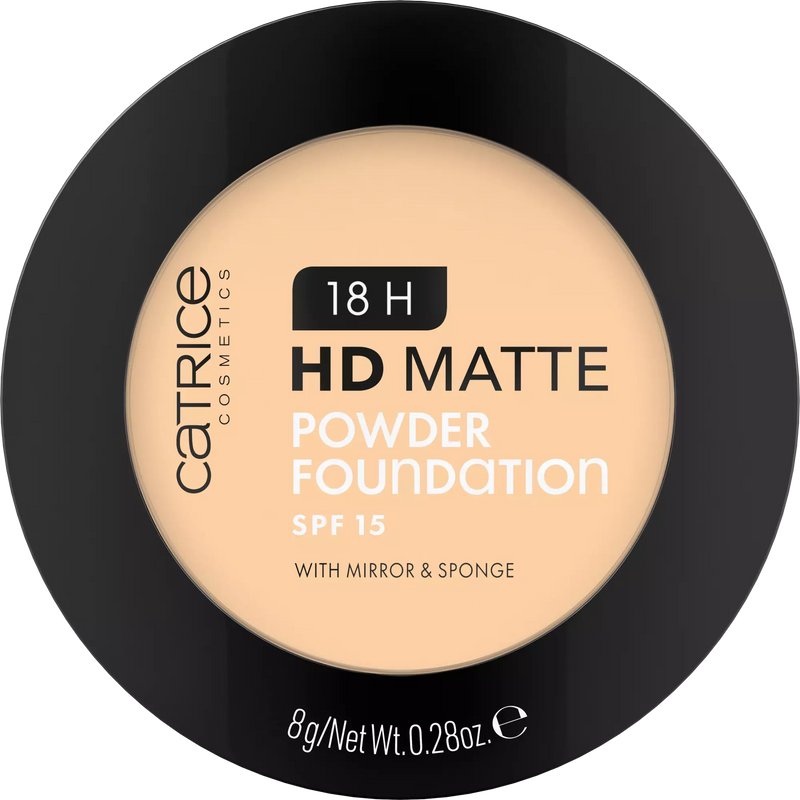 Catrice 18H Hd Matte Powder Foundation CATRICE Cosmetics 025C  