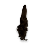 Novella and Co Clip in Hair I-Pony Hollywood Wave | 22 inches | 9 Shades Novella and Co Dark Brown  