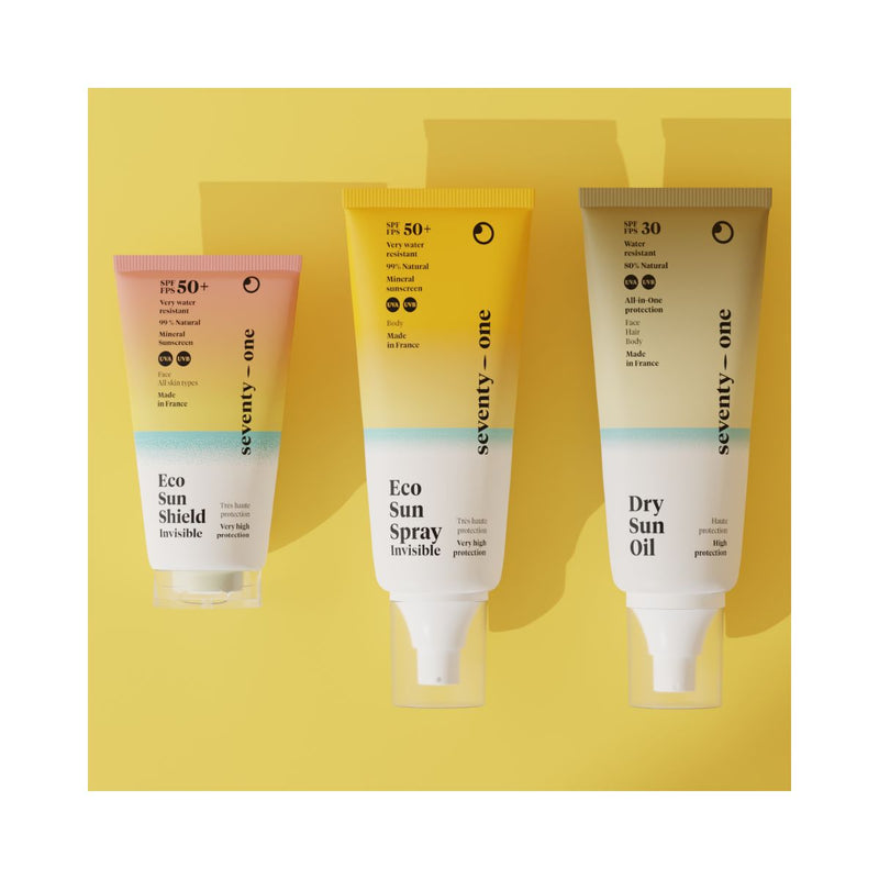 Seventy One Percent Eco Sun Shield Invisible SPF50+ Mineral Sunscreen Seventy One Percent   