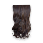 Novella and Co U-Clip | Hollywood Curl Hair | 22 inches | 4 Shades Novella and Co Dark Brown  