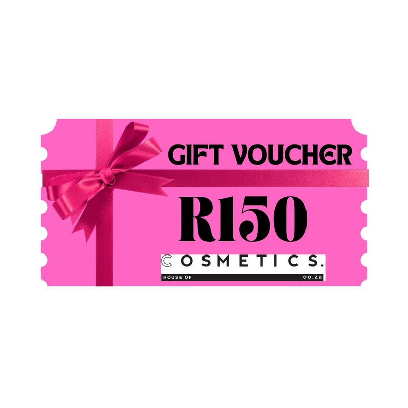 Gift Card Voucher House of Cosmetics R 150,00  