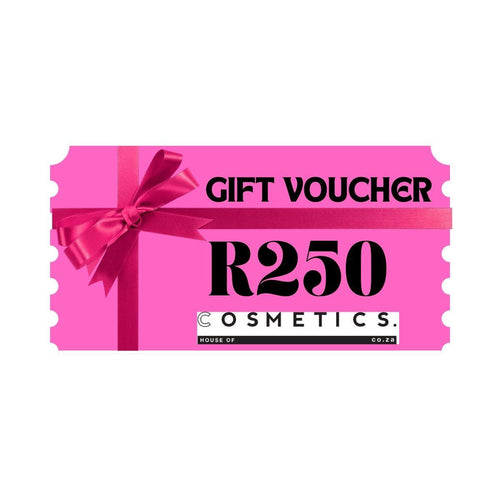Gift Card Voucher House of Cosmetics R 250,00  
